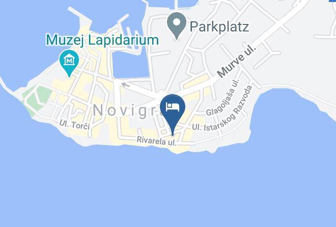 Novigrad - Rivalmare Boutique Hotel Maps