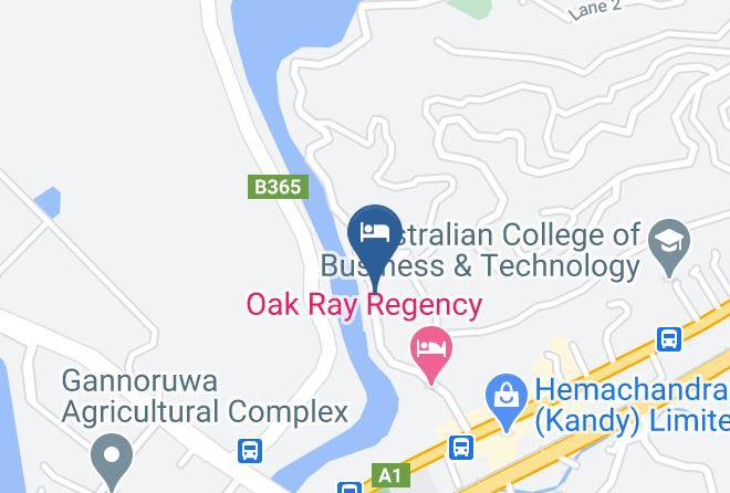 Kandy - Rivara Resort Maps