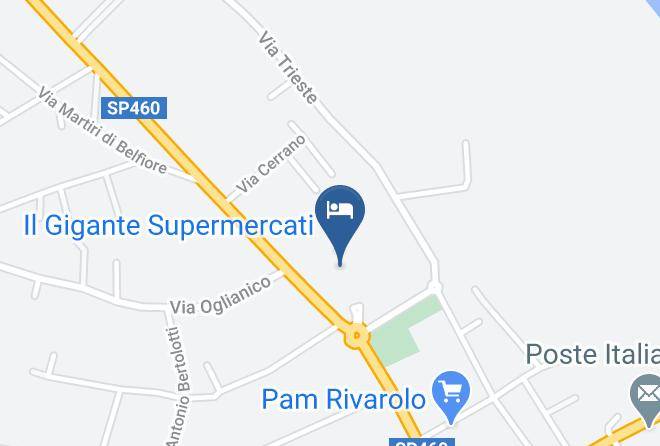 Turin - Hotel Rivarolo Maps