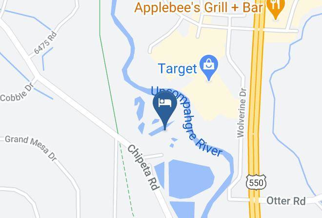 Montrose - River Bend Rv Park And Cabins Maps