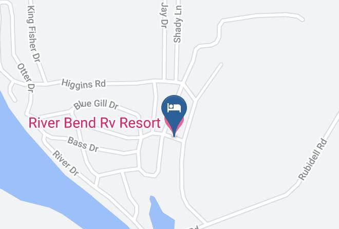 Jefferson - River Bend Rv Resort Maps