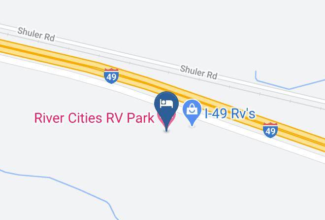 Rapides Par - River Cities Rv Park Maps