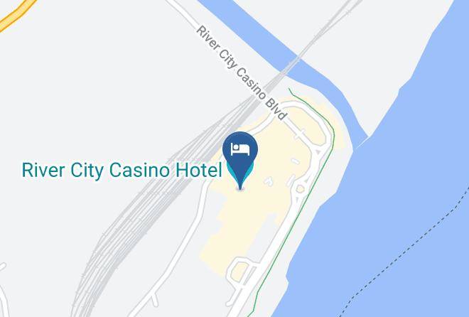 River City Casino Hotel Map
