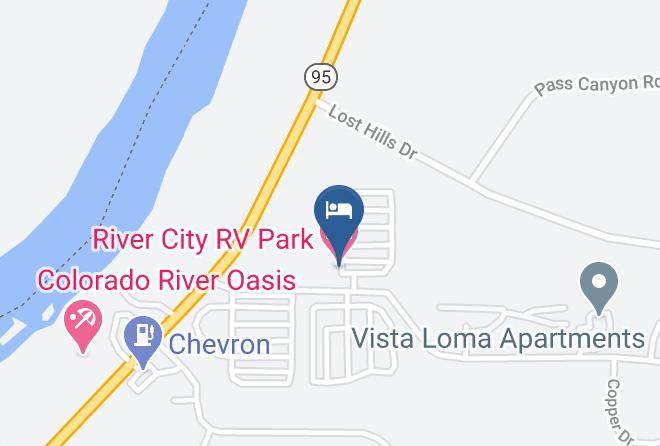 Mohave - River City Rv Park Maps