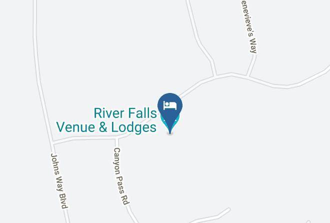 River Falls Venue & Lodges Map
