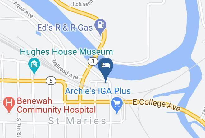 Benewah - River Front Suites Maps