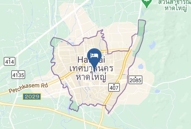 Amphoe Hat Yai - River Grand Hotel Maps