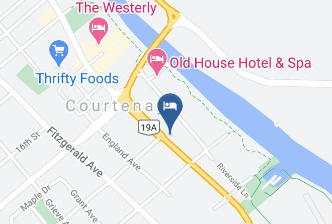 Comox Valley - River Heights Motel Maps