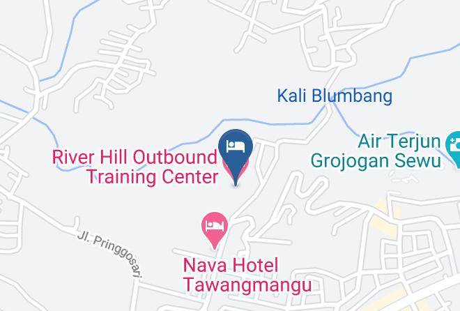 Karanganyar Regency - River Hill Outbound Training Center Maps