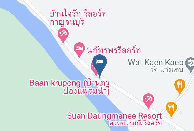 Amphoe Si Sawat - River Hill Side Resort Maps