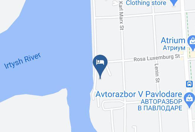 Pavlodar - River Hotel Bars Maps