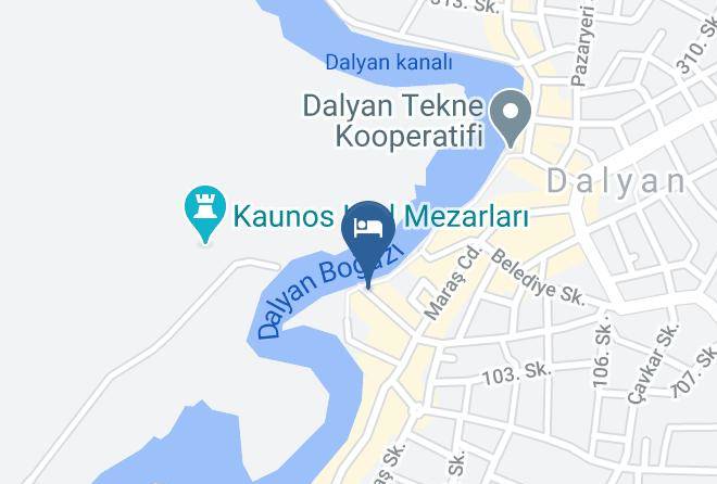 Ortaca - River Hotel Maps