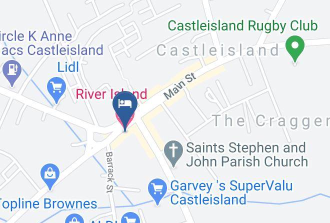 Castleisland - River Island Hotel Maps