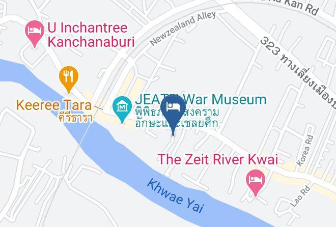 River Kwai Bridge Resort Map