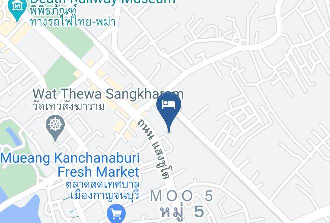Amphoe Mueang Kanchanaburi - River Kwai Hotel Maps