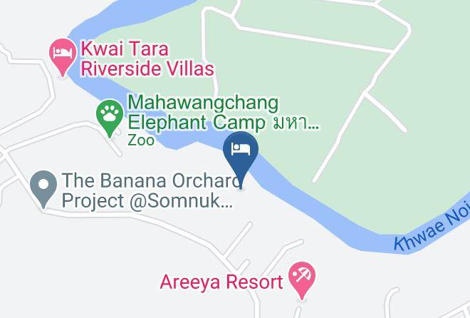 River Kwai Nature Resort Map