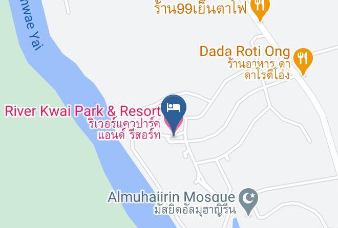 Amphoe Mueang Kanchanaburi - River Kwai Park & Resort Maps