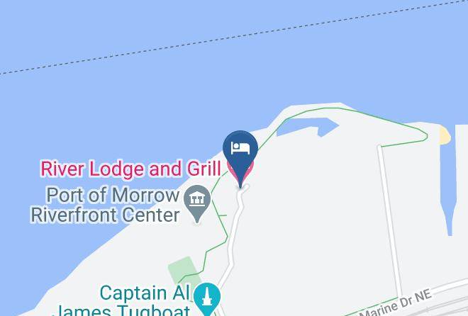 Morrow - River Lodge And Grill Maps