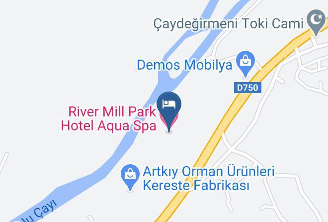 Devrek - River Mill Park Hotel Aqua Spa Maps