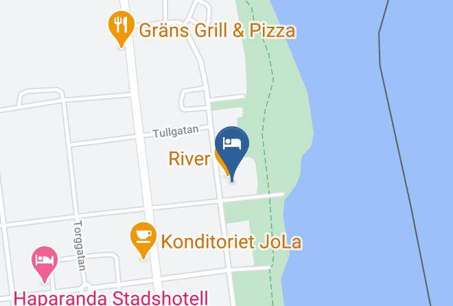 Haparanda - River Motell & Vandrarhem Maps