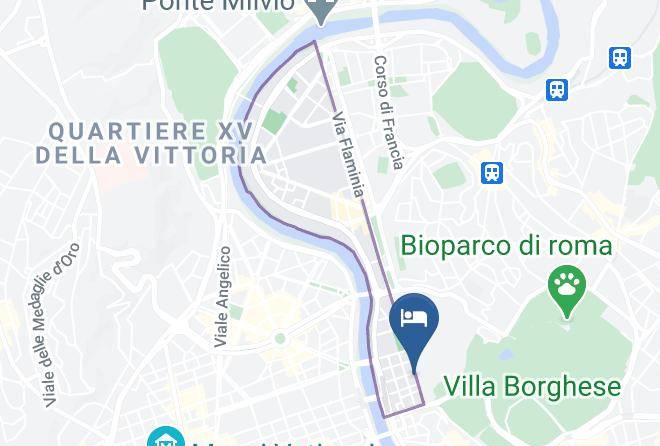 Rome - River Palace Hotel Maps