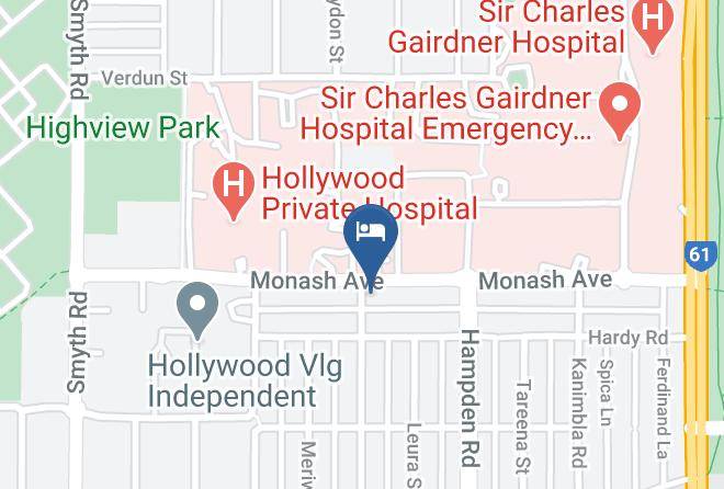 Nedlands - River Park Accommodation Maps