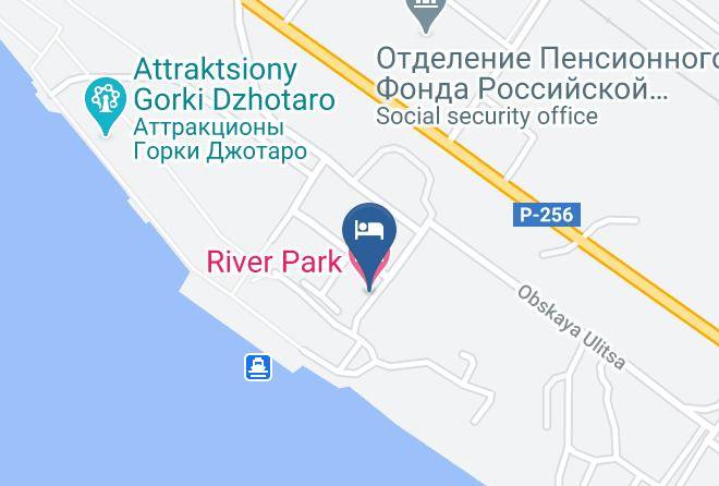 River Park Hotel Map