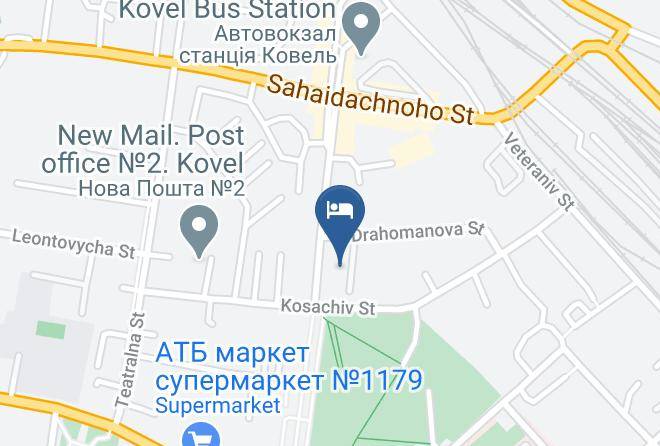 Kovel - River Park Lisova Pisnya Maps