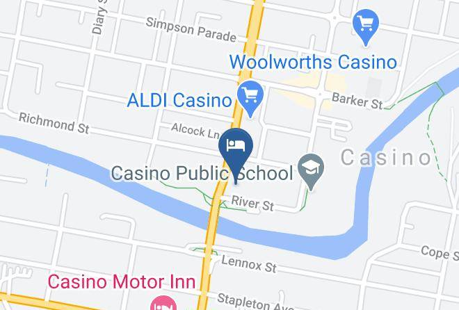 Richmond Valley - River Park Motor Inn Maps
