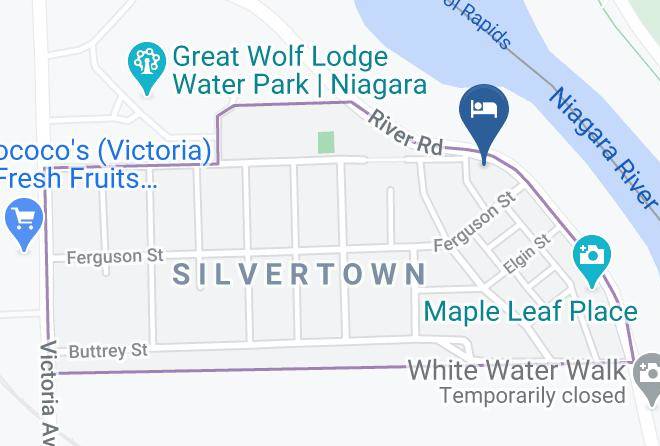 River Rapids Inn Map