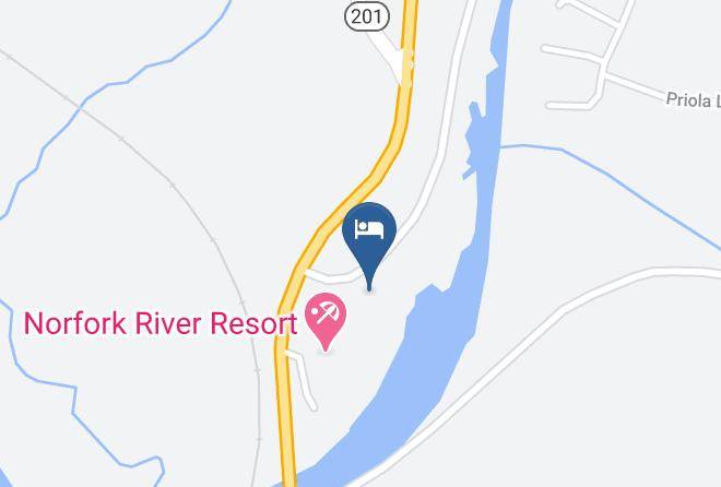 River Ridge Inn Map