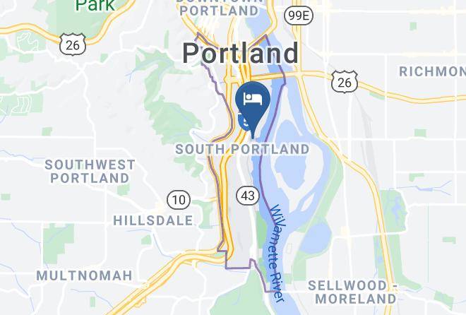 Multnomah - River's Edge Hotel Maps