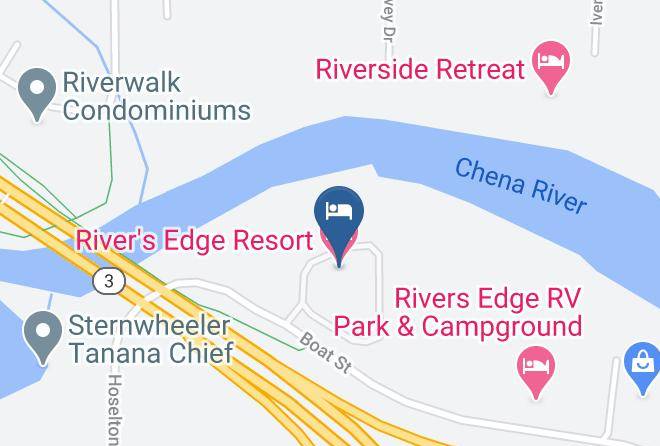Fairbanks North Star Borough - River's Edge Resort Maps