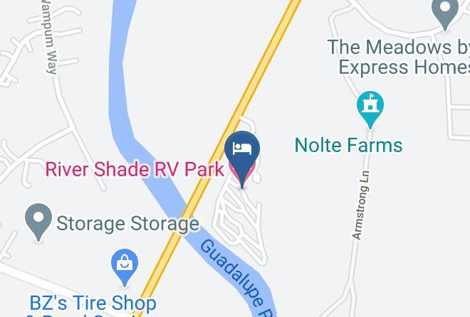 Guadalupe - River Shade Rv Park Maps