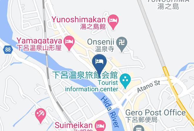 Gero City - River Side Stay Maps