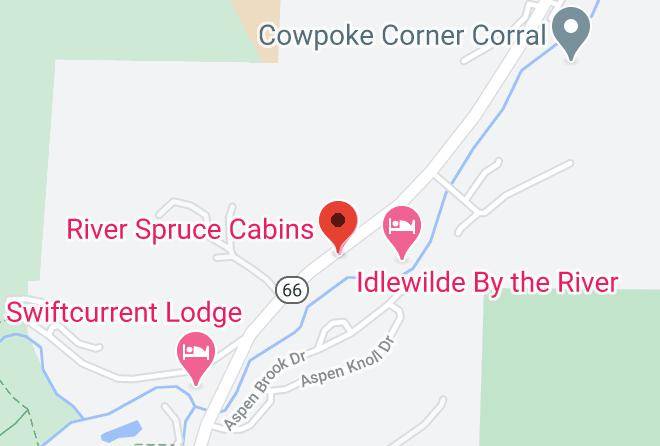 Larimer - River Spruce Cabins Maps
