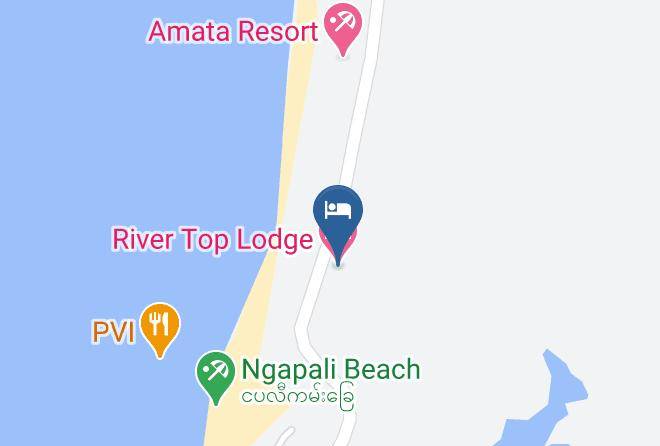 Thandwe - River Top Lodge Maps