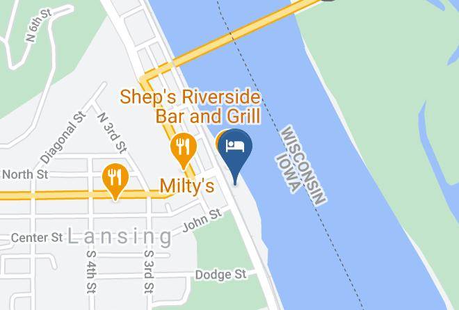 Allamakee - River View Inn Maps