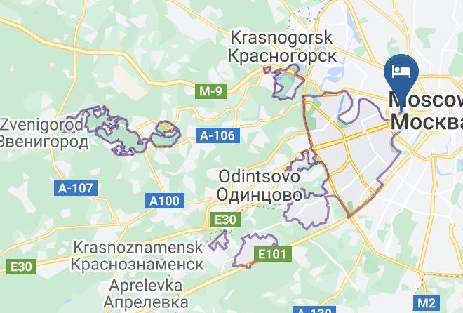 Moscow - River View Maps