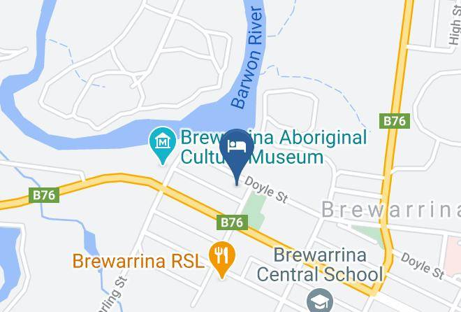 Brewarrina - River View Motel Brewarrina Maps