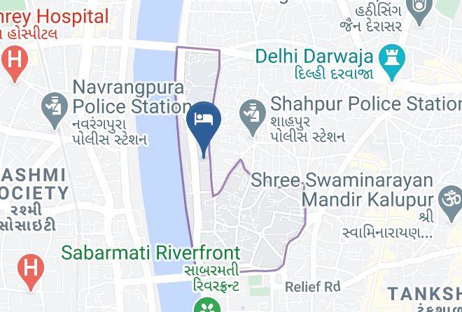 Ahmadabad - Rivera Sarovar Portico Ahmedabad Maps