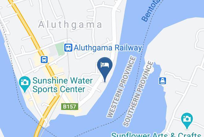 Riverbank Bentota Map
