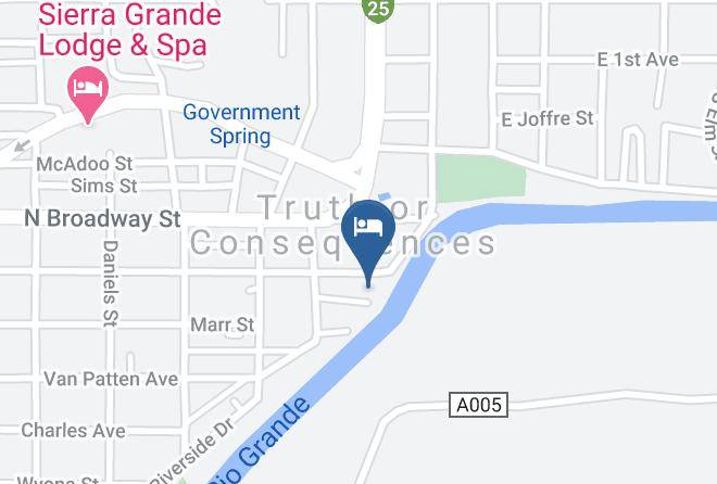 Sierra - Riverbend Hot Springs Maps