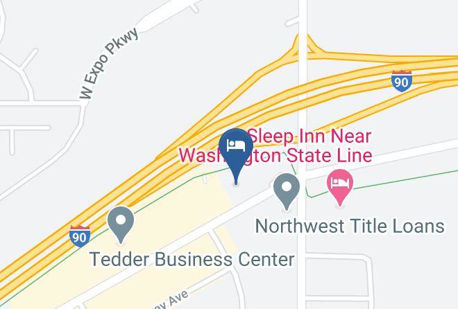 Kootenai - Riverbend Inn Post Falls Maps