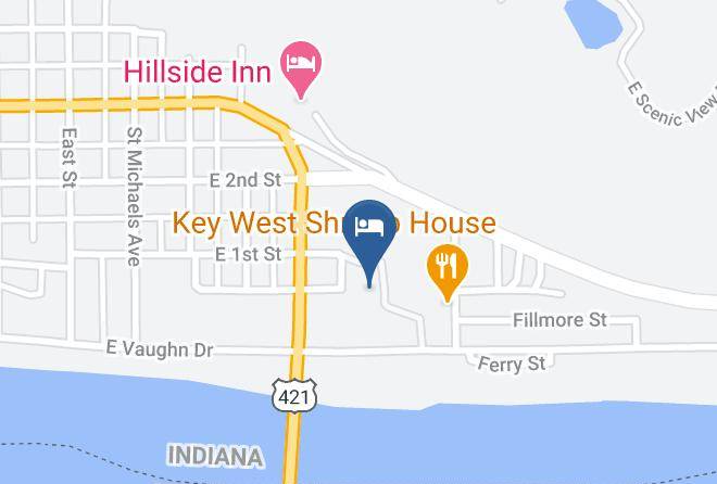 Jefferson - Riverboat Inn & Suites Maps