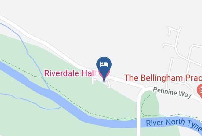 Northumberland - Riverdale Hall Hotel Maps