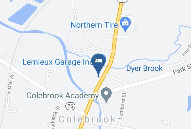 Coos - Riveredge Inn & Rv Sites Maps