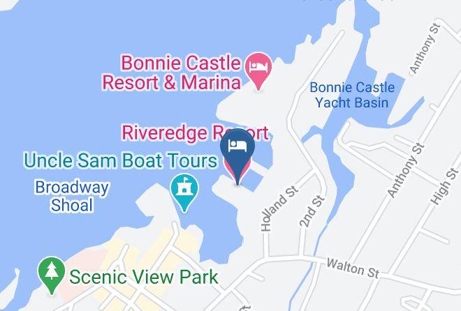 Jefferson - Riveredge Resort Maps