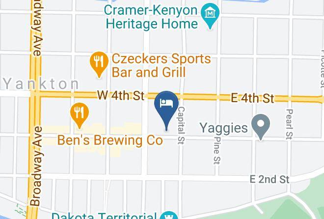 Yankton - Riverfront Hotel Maps
