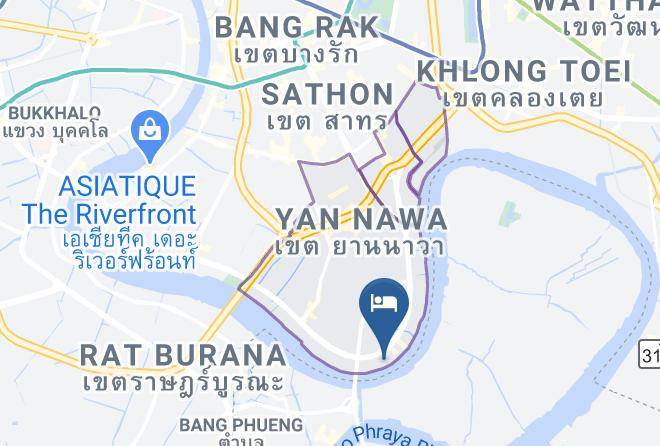 Yan Nawa District - Riverfront Bangkok Maps